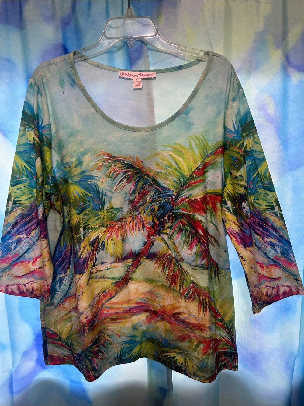 Leoma Lovegrove Palm Tree Top. Size XL